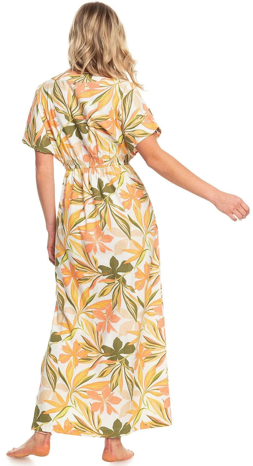 vestido Roxy Dynamite Girl Again - WBK6/Snow White Subtly Salty Multic - women´s